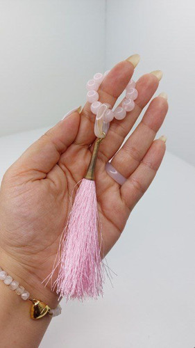 تسبیح انگشتی رز کوارتز