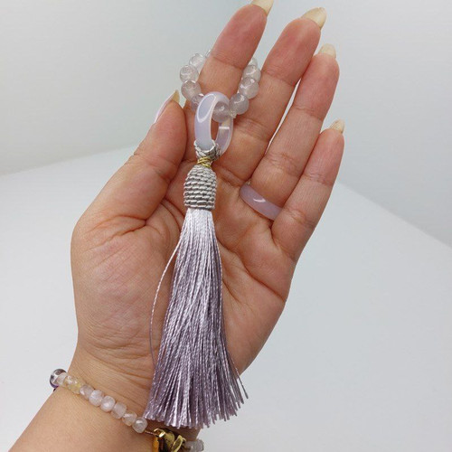 تسبیح انگشتی جید شفاف