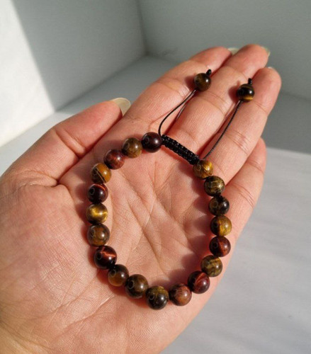 دستبند سنگ چشم ببر