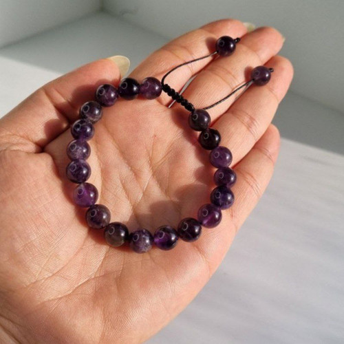 دستبند سنگ آمتیست