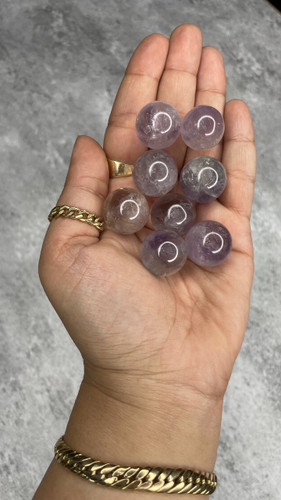 گوی سنگ طبیعی امیتیست سوسنی