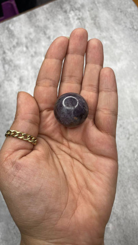 گوی سنگ طبیعی امیتیست برزیلی