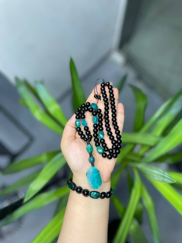 نیم ست سنگ شانس (چوب)