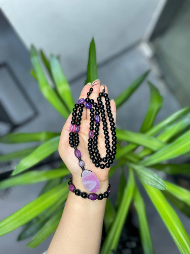 نیم ست سنگ شانس (آتش)