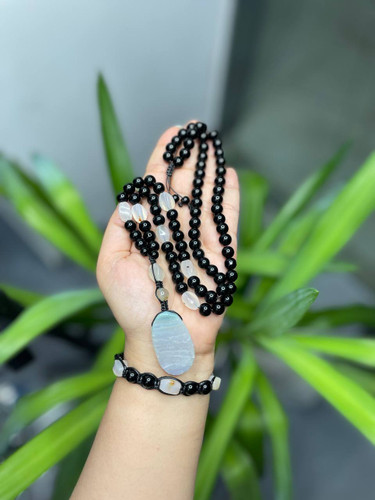 نیم ست سنگ شانس (فلز)